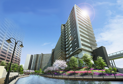 ベイサイドシティ コスモスクエア駅前